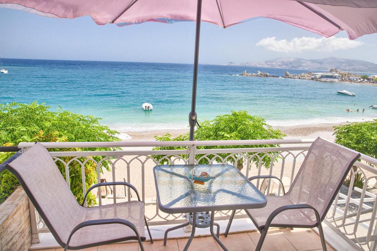 Chara'S Sea View House Apartment Haraki Bagian luar foto