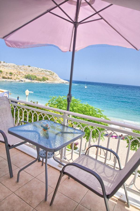 Chara'S Sea View House Apartment Haraki Bagian luar foto