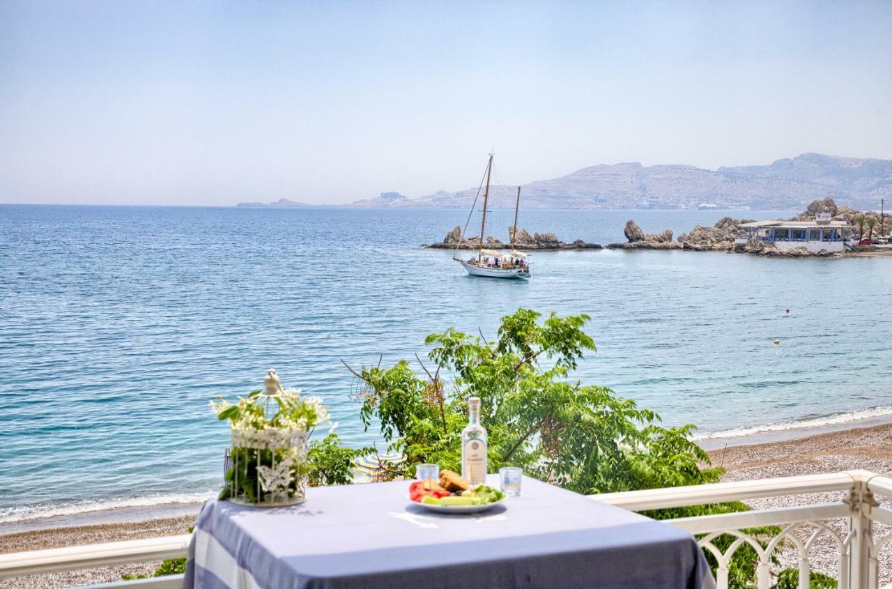 Chara'S Sea View House Apartment Haraki Bagian luar foto