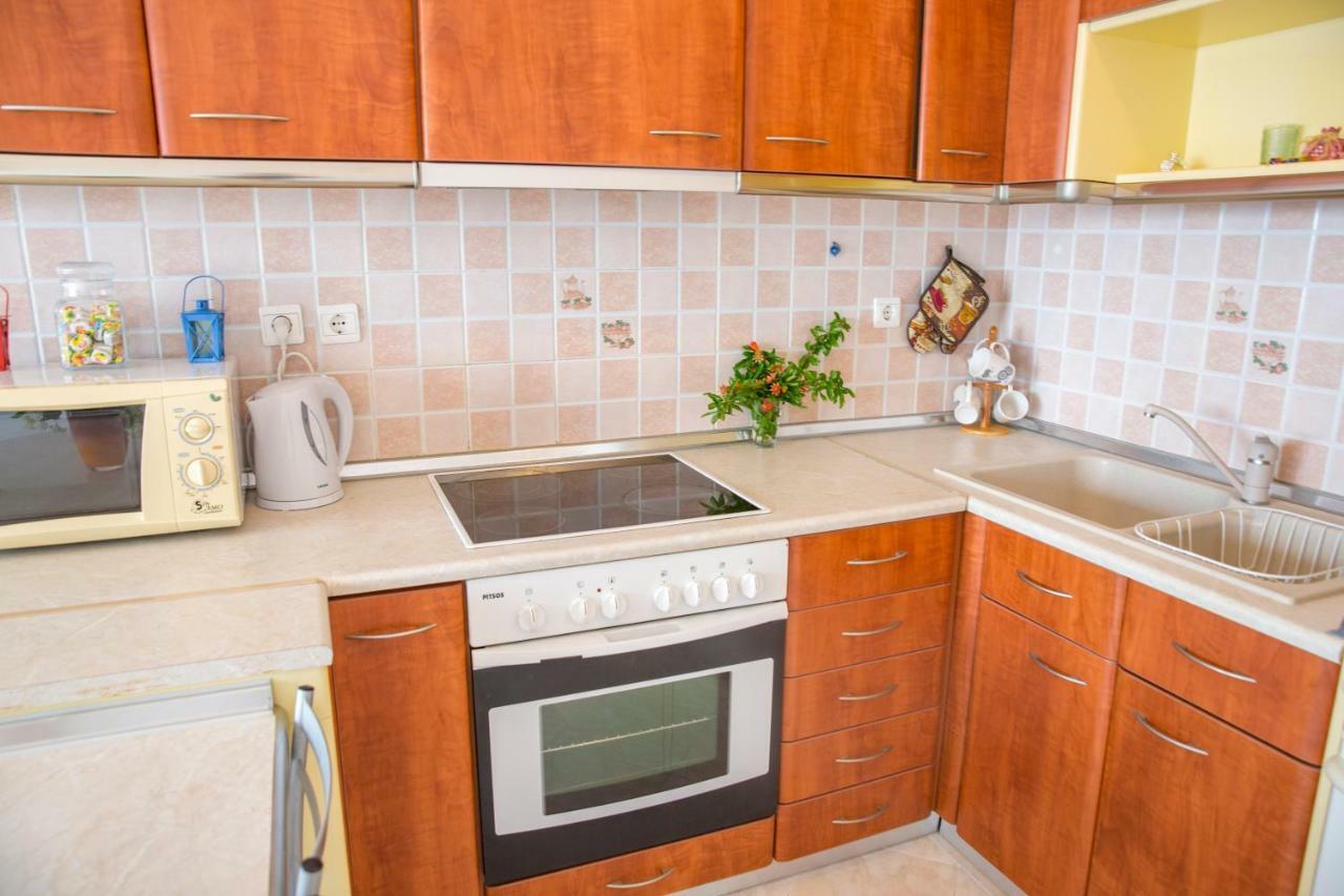 Chara'S Sea View House Apartment Haraki Bagian luar foto